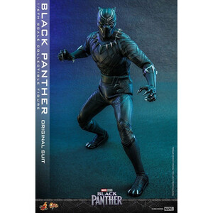 Hot Toys Black Panther Movie Masterpiece 1/6 Scale Black Panther (Original Suit) 31 cm 