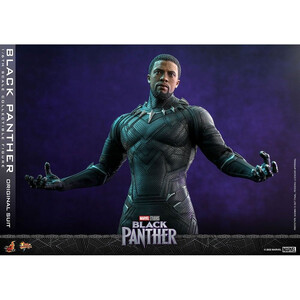 Hot Toys Black Panther Movie Masterpiece 1/6 Scale Black Panther (Original Suit) 31 cm 