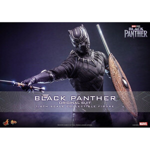 Hot Toys Black Panther Movie Masterpiece 1/6 Scale Black Panther (Original Suit) 31 cm 