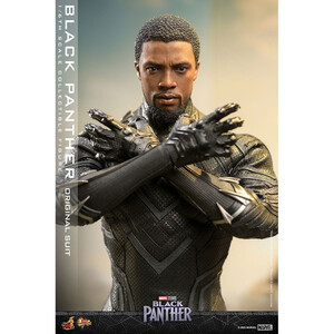 Hot Toys Black Panther Movie Masterpiece 1/6 Scale Black Panther (Original Suit) 31 cm 