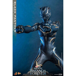 Hot Toys Black Panther Wakanda Forever Movie Masterpiece 1/6 Scale Black Panther 