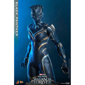 Hot Toys Black Panther Wakanda Forever Movie Masterpiece 1/6 Scale Black Panther 