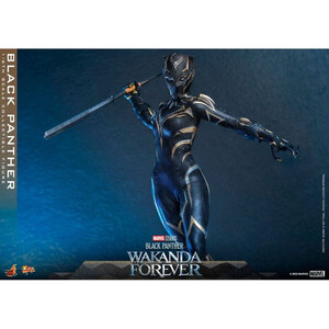 Hot Toys Black Panther Wakanda Forever Movie Masterpiece 1/6 Scale Black Panther 