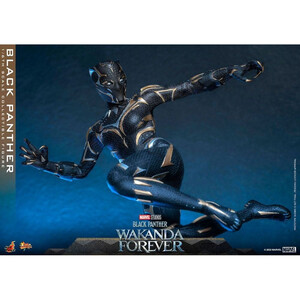 Hot Toys Black Panther Wakanda Forever Movie Masterpiece 1/6 Scale Black Panther 