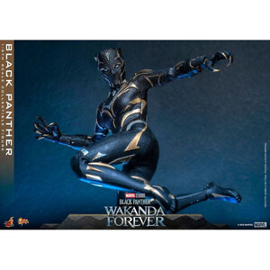 Hot Toys Black Panther Wakanda Forever Movie Masterpiece 1/6 Scale Black Panther 