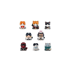 Megahouse Bleach: Thousand-Year Blood War Mega Cat Project Trading Figures 3 cm Nyan Assortment (8) 