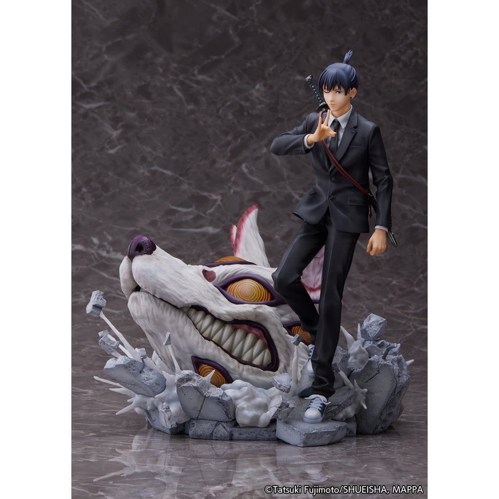BANDAI - aki　7月　① Aki Hayakawa Chainsaw Man 1/7 Scale Figure 288mm eStream
