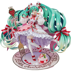 Max Factory Character Vocal Series 01 Hatsune Miku 1/7 Scale Hatsune Miku 15th Anniversary Ver. 