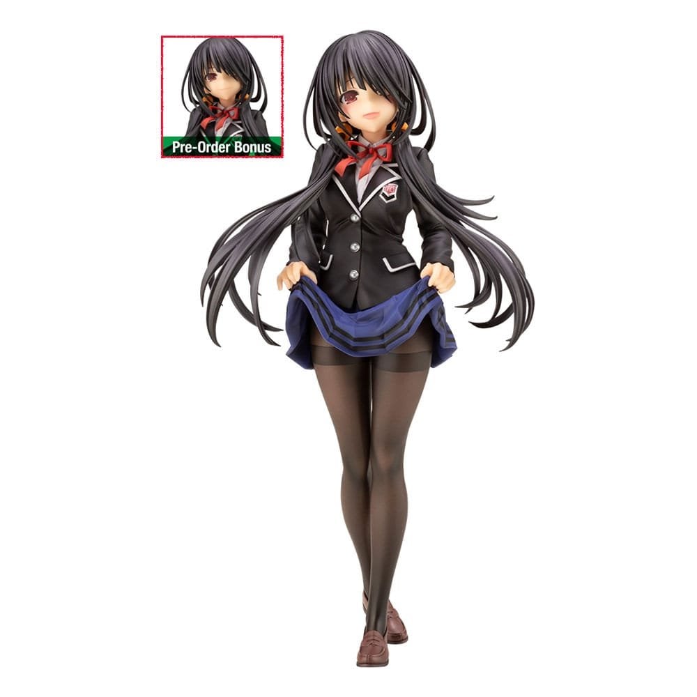 Kotobukiya Date A Live IV 1/7 Scale Kurumi Tokisaki School Uniform Ver. - Damaged packaging 