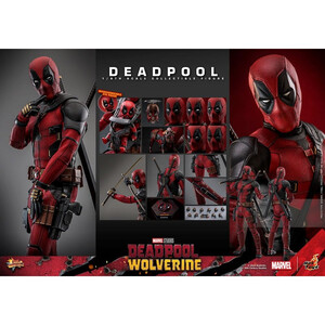 Hot Toys Deadpool & Wolverine 1/6 Scale Movie Masterpiece Deadpool 