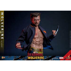 Hot Toys Deadpool & Wolverine 1/6 Scale Movie Masterpiece Wolverine (TVA Jacket Version) 