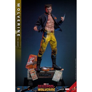 Hot Toys Deadpool & Wolverine 1/6 Scale Movie Masterpiece Wolverine (TVA Jacket Version) 