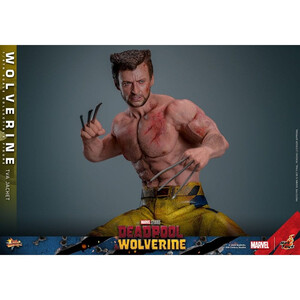 Hot Toys Deadpool & Wolverine 1/6 Scale Movie Masterpiece Wolverine (TVA Jacket Version) 