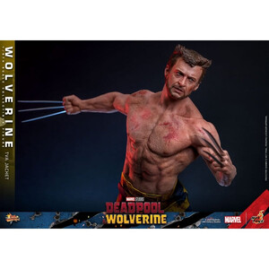 Hot Toys Deadpool & Wolverine 1/6 Scale Movie Masterpiece Wolverine (TVA Jacket Version) 