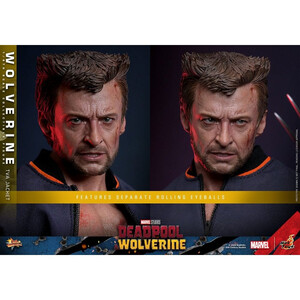 Hot Toys Deadpool & Wolverine 1/6 Scale Movie Masterpiece Wolverine (TVA Jacket Version) 