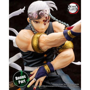Kotobukiya Demon Slayer Kimetsu No Yaiba 1/8 Scale ARTFXJ Tengen Uzai Bonus Edition 