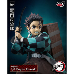 ThreeZero Demon Slayer: Kimetsu no Yaiba 1/6 Scale FigZERO Action Figure Tanjiro Kamado 