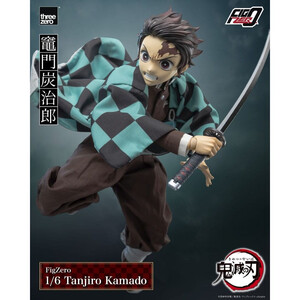 ThreeZero Demon Slayer: Kimetsu no Yaiba 1/6 Scale FigZERO Action Figure Tanjiro Kamado 