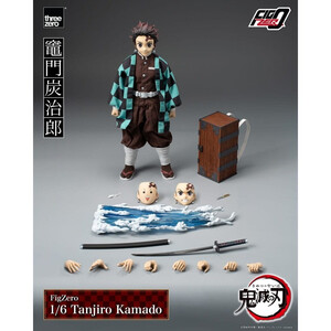 ThreeZero Demon Slayer: Kimetsu no Yaiba 1/6 Scale FigZERO Action Figure Tanjiro Kamado 