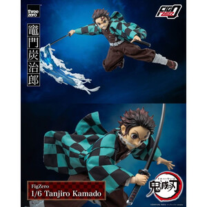 ThreeZero Demon Slayer: Kimetsu no Yaiba 1/6 Scale FigZERO Action Figure Tanjiro Kamado 
