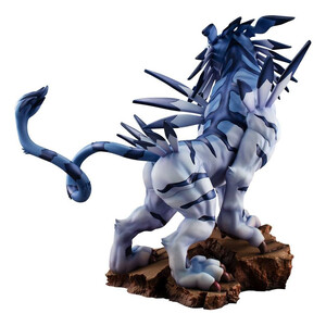 Megahouse Digimon Adventure Precious G.E.M. Series Garurumon Battle Ver. - Damaged packaging 