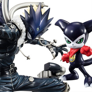 Megahouse Digimon Tamers G.E.M Series Beelzebumon & Impmon 