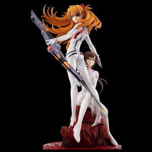 Megahouse Evangelion: 3.0+1.0 Thrice Upon a Time G.E.M. Series Shikinami Asuka Langley & Makinami Mari Illustrious 