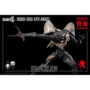 ThreeZero Evangelion: New Theatrical Edition Robo-Dou Action Figure 4th Angel 