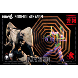 ThreeZero Evangelion: New Theatrical Edition Robo-Dou Action Figure 4th Angel 