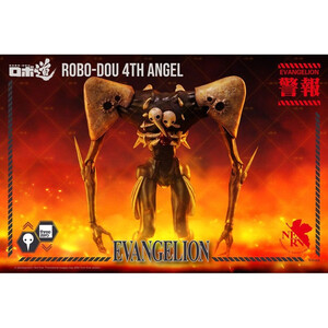 ThreeZero Evangelion: New Theatrical Edition Robo-Dou Action Figure 4th Angel 