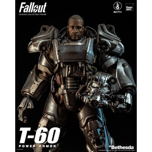 ThreeZero Fallout 1/6 Scale FigZERO T-60 Power Armor 