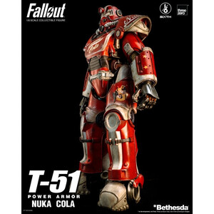 ThreeZero Fallout 1/6 Scale T-51 Nuka Cola Power Armor 