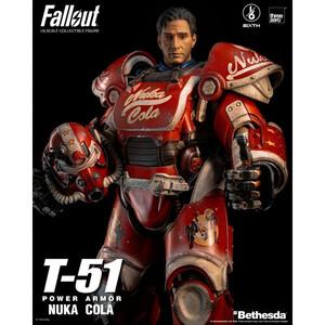 ThreeZero Fallout 1/6 Scale T-51 Nuka Cola Power Armor 