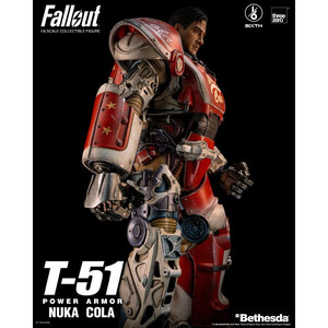 ThreeZero Fallout 1/6 Scale T-51 Nuka Cola Power Armor 