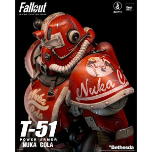 ThreeZero Fallout 1/6 Scale T-51 Nuka Cola Power Armor 