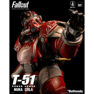 ThreeZero Fallout 1/6 Scale T-51 Nuka Cola Power Armor 