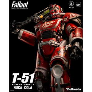 ThreeZero Fallout 1/6 Scale T-51 Nuka Cola Power Armor 