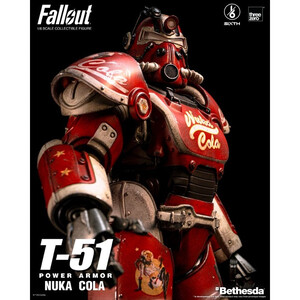 ThreeZero Fallout 1/6 Scale T-51 Nuka Cola Power Armor 