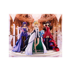 Good Smile Company Fate/stay night 1/7 Saber, Rin Tohsaka and Sakura Matou 15th Celebration Dress Ver. 