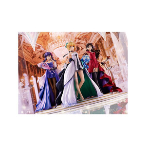 Good Smile Company Fate/stay night 1/7 Saber, Rin Tohsaka and Sakura Matou 15th Celebration Dress Ver. 