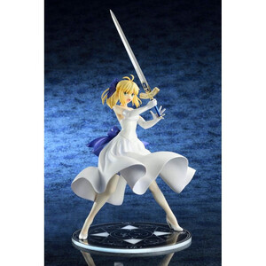 Bellfine Fate/Stay Night Unlimited Blade Works 1/8 Scale Saber White Dress Renewal Version 