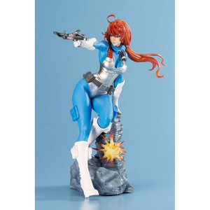 Kotobukiya G.I. Joe 1/7 Scale Bishoujo Scarlett 25th Anniversary Sky Blue Color Ver 