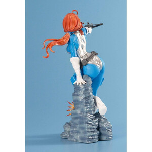 Kotobukiya G.I. Joe 1/7 Scale Bishoujo Scarlett 25th Anniversary Sky Blue Color Ver 