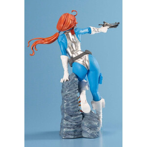 Kotobukiya G.I. Joe 1/7 Scale Bishoujo Scarlett 25th Anniversary Sky Blue Color Ver 