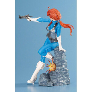 Kotobukiya G.I. Joe 1/7 Scale Bishoujo Scarlett 25th Anniversary Sky Blue Color Ver 