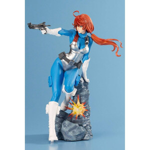 Kotobukiya G.I. Joe 1/7 Scale Bishoujo Scarlett 25th Anniversary Sky Blue Color Ver 