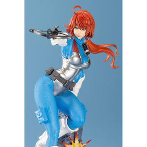 Kotobukiya G.I. Joe 1/7 Scale Bishoujo Scarlett 25th Anniversary Sky Blue Color Ver 