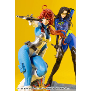 Kotobukiya G.I. Joe 1/7 Scale Bishoujo Scarlett 25th Anniversary Sky Blue Color Ver 