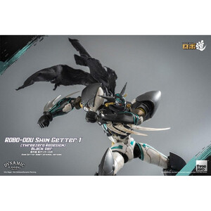 ThreeZero Getter Robot: The Last Day Robo-Dou Action Figure Shin Getter 1 Black Ver. 