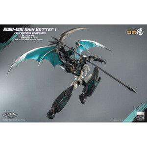 ThreeZero Getter Robot: The Last Day Robo-Dou Action Figure Shin Getter 1 Black Ver. 